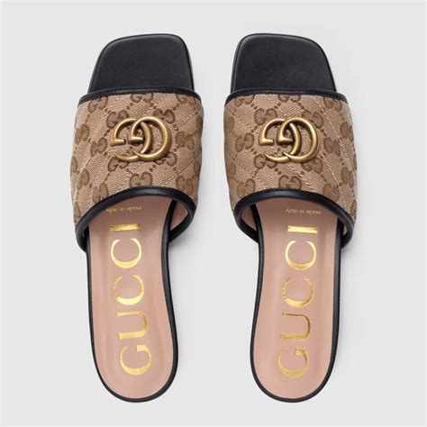 nike louis vuitton gucci slides|Gucci ladies slides.